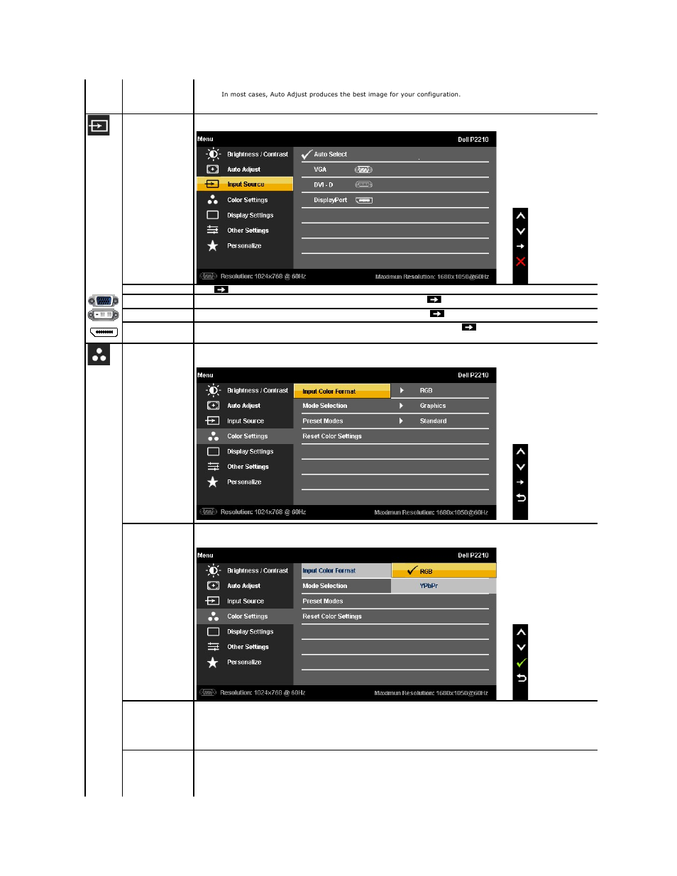 Dell P2210 Monitor User Manual | Page 19 / 32