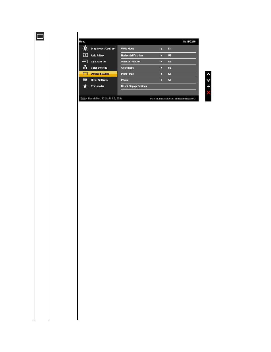 Dell P2210 Monitor User Manual | Page 21 / 32
