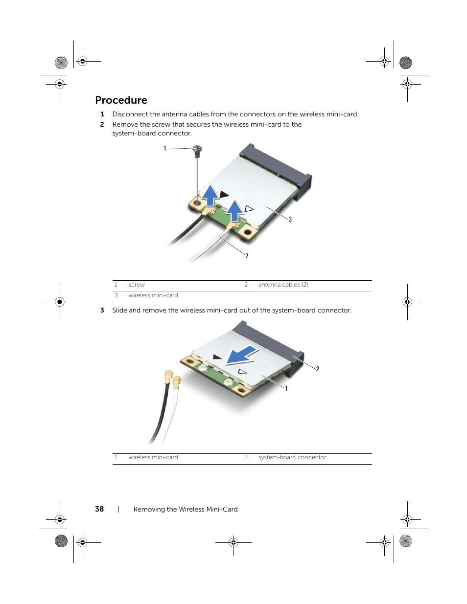 Procedure | Dell Inspiron 15 (3521, Late 2012) User Manual | Page 38 / 94