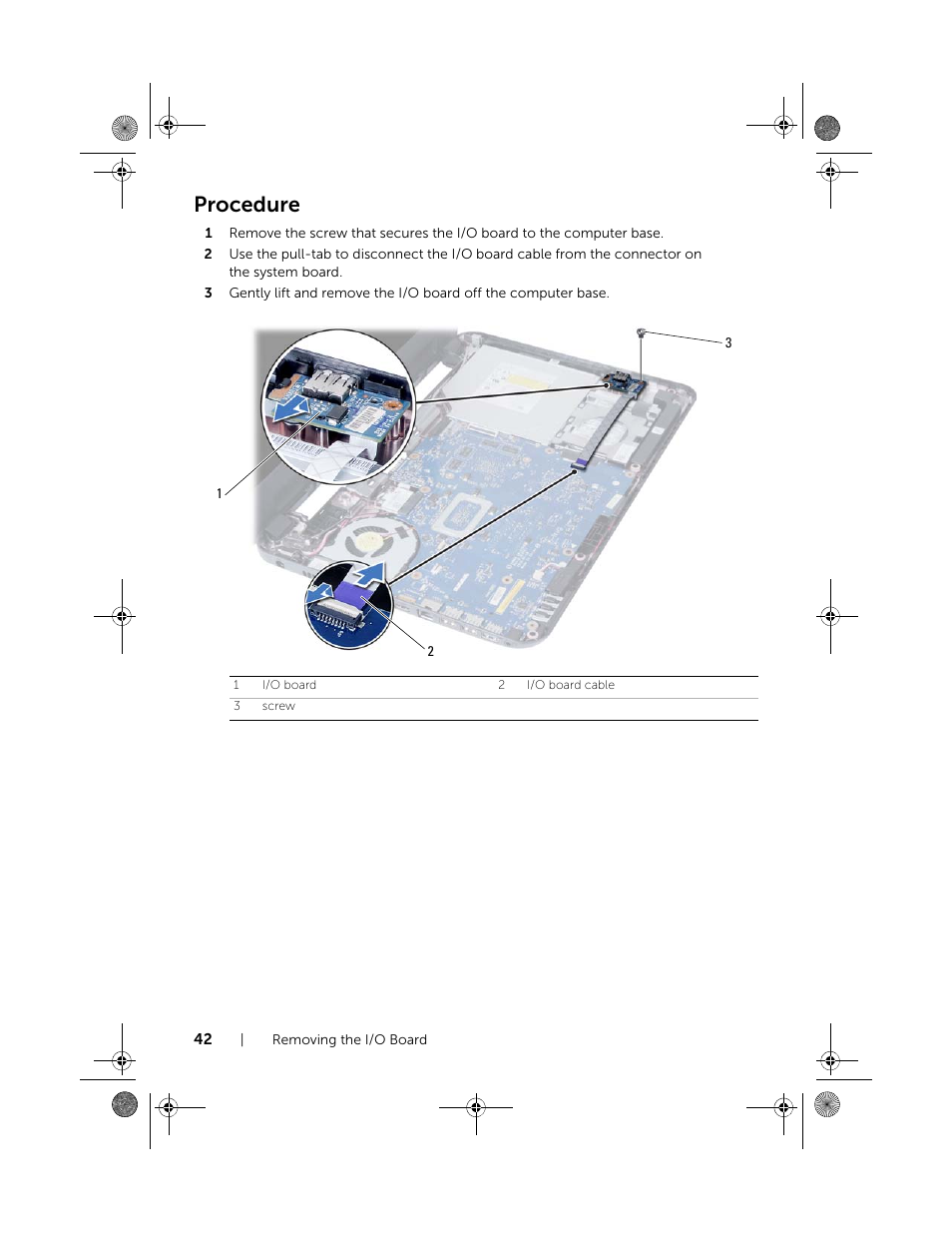 Procedure | Dell Inspiron 15 (3521, Late 2012) User Manual | Page 42 / 94