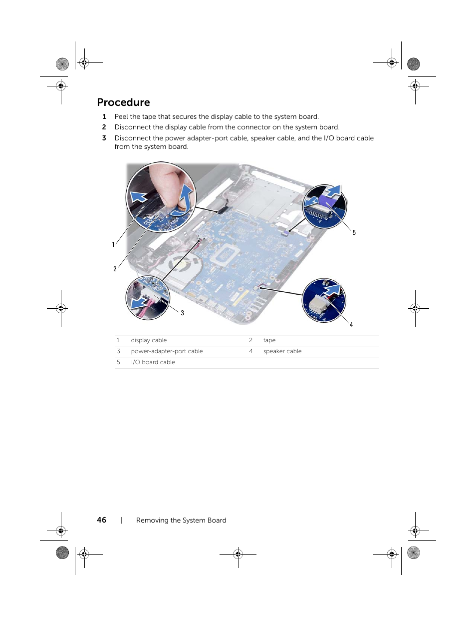 Procedure | Dell Inspiron 15 (3521, Late 2012) User Manual | Page 46 / 94