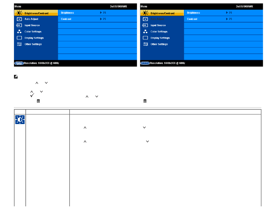 Dell S1909WXWFP Monitor User Manual | Page 21 / 34