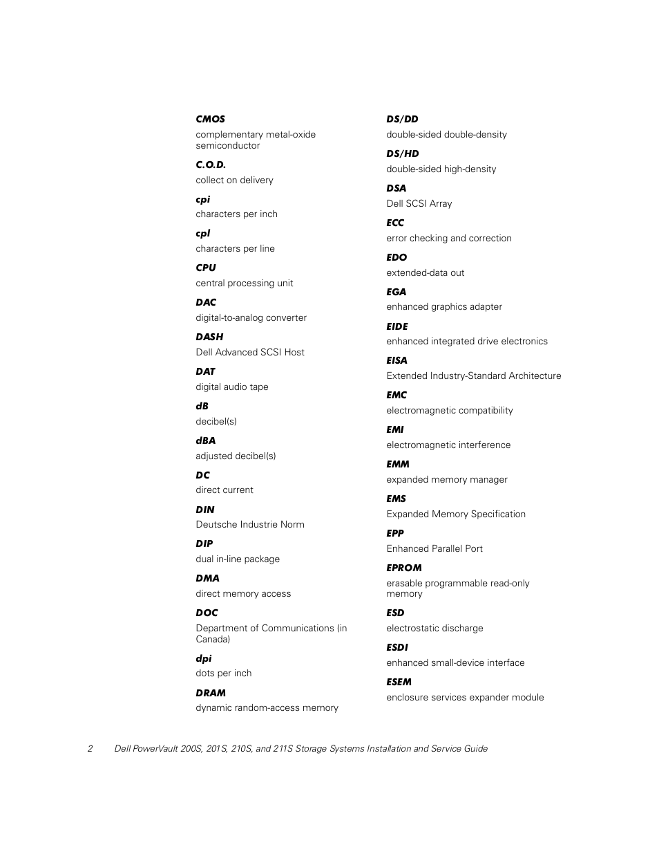Dell PowerVault 211S (SCSI) User Manual | Page 142 / 148
