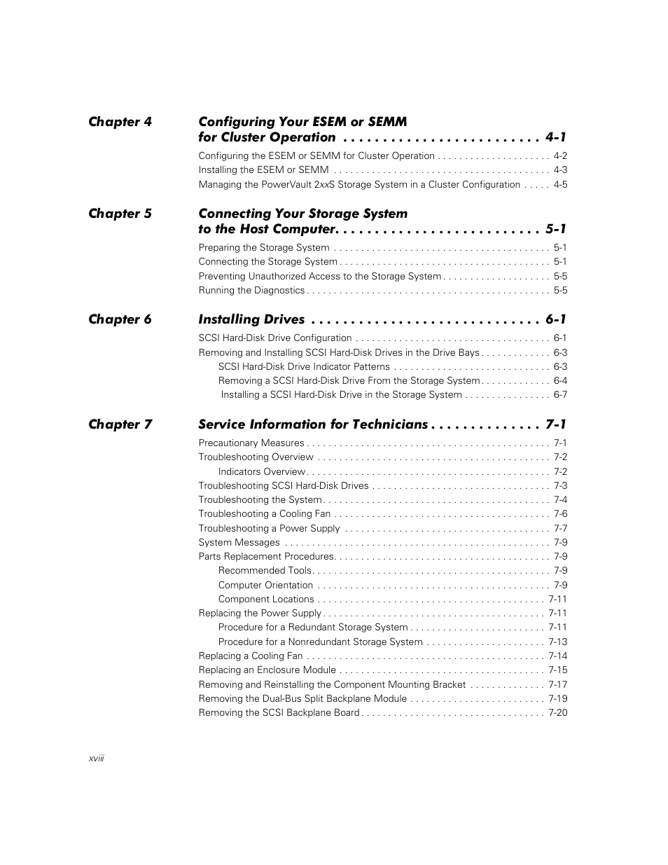Dell PowerVault 211S (SCSI) User Manual | Page 4 / 148