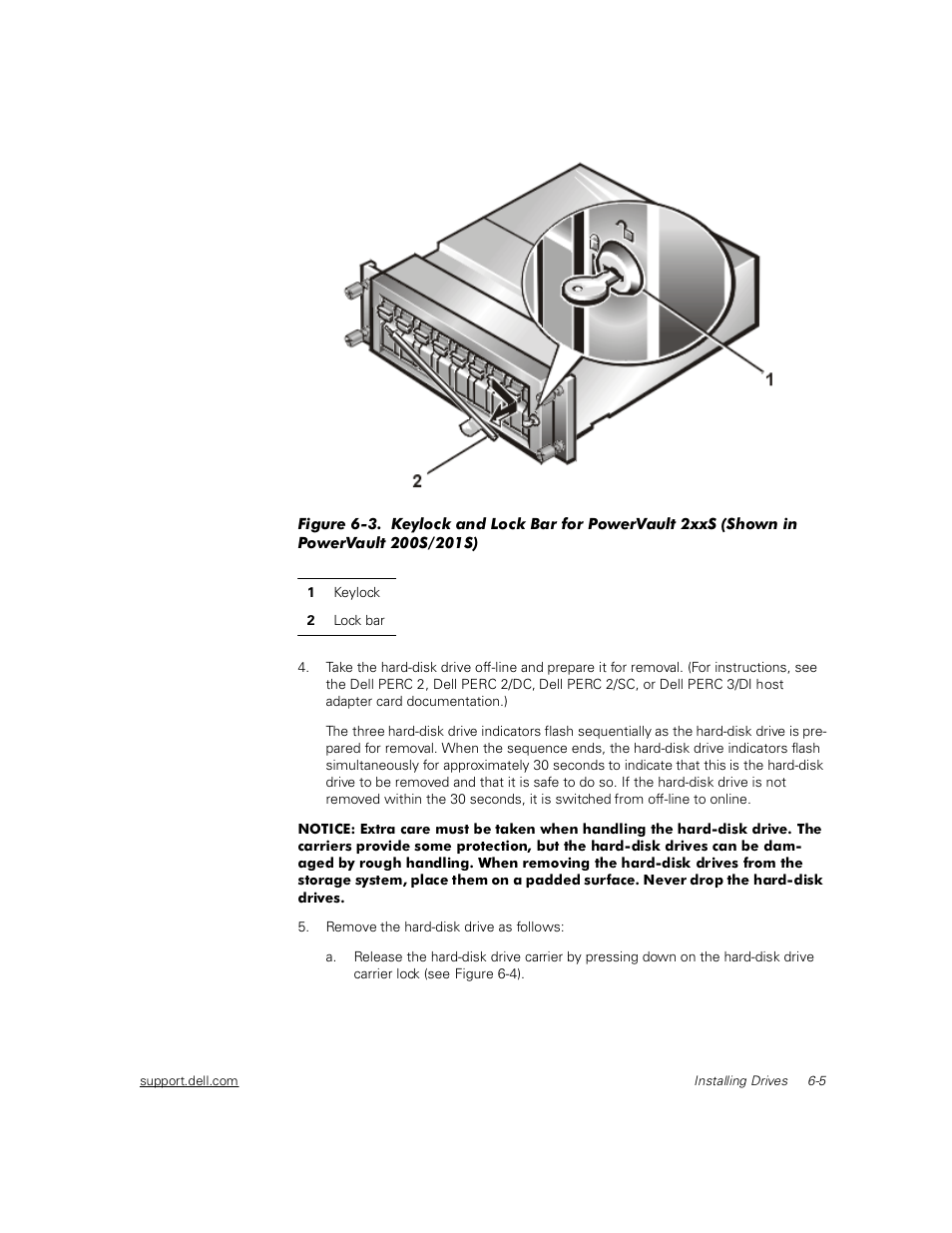 Dell PowerVault 211S (SCSI) User Manual | Page 55 / 148