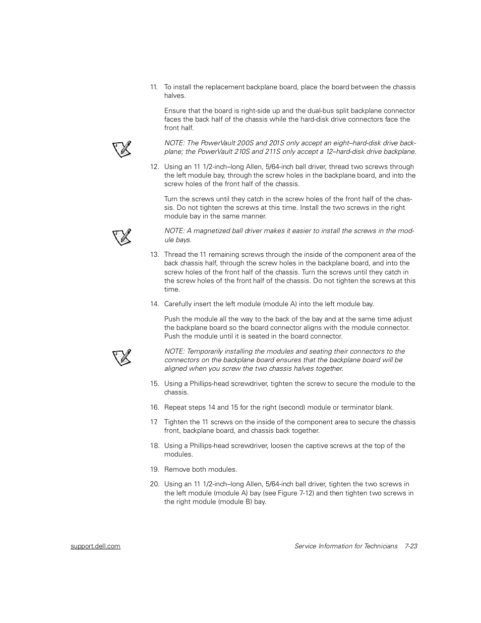 Dell PowerVault 211S (SCSI) User Manual | Page 81 / 148