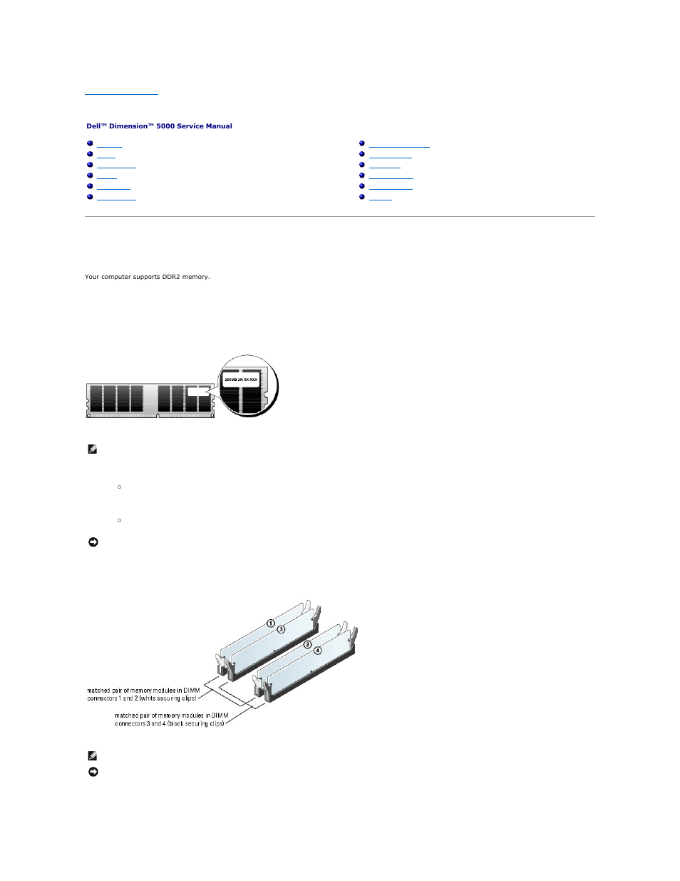 Removing and installing parts | Dell Dimension 5000 User Manual | Page 14 / 55