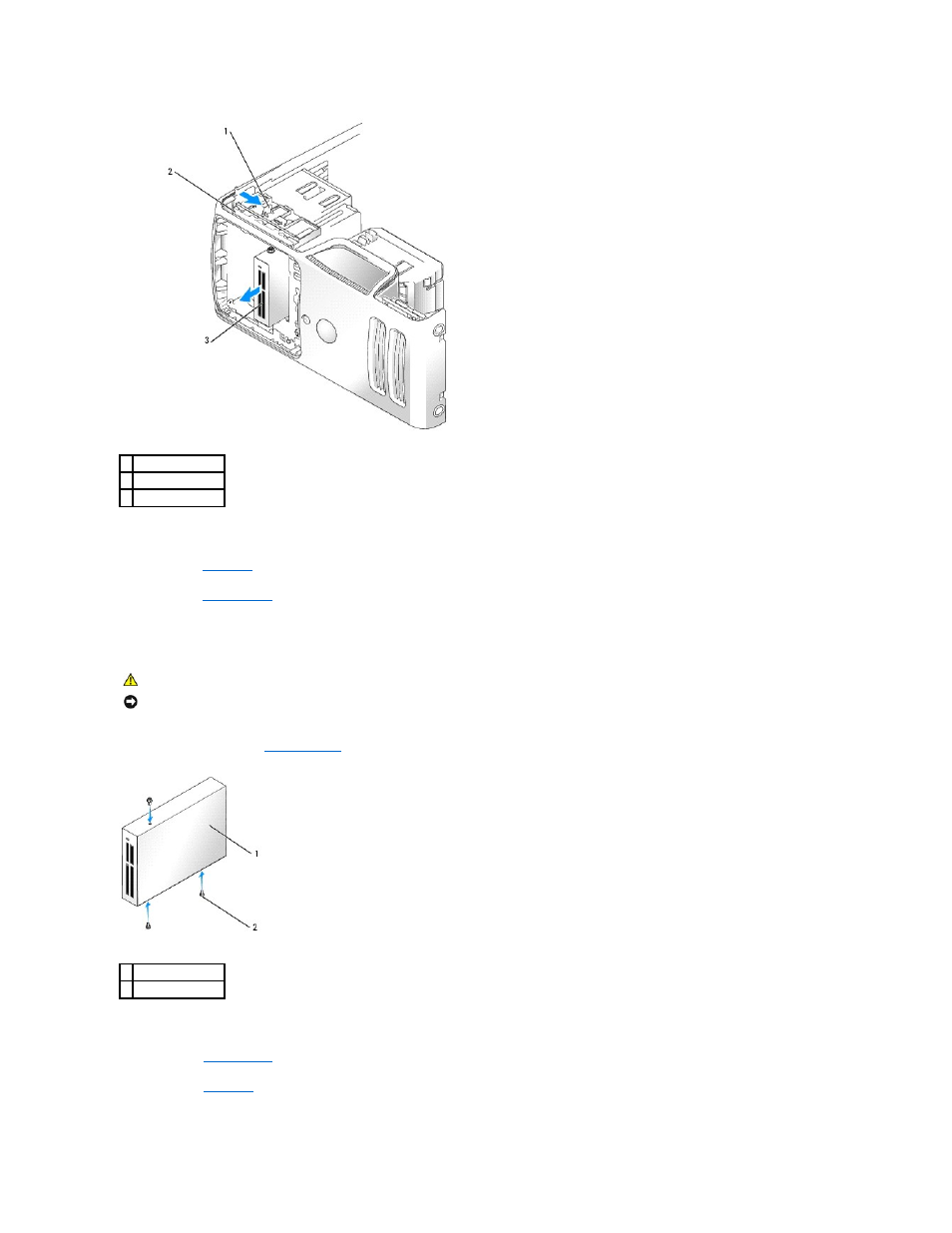 Installing a media card reader | Dell Dimension 5000 User Manual | Page 32 / 55