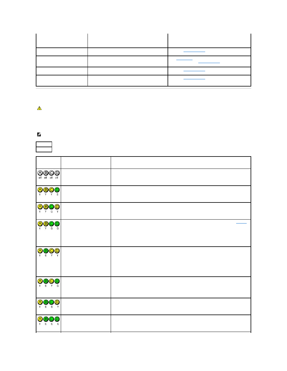 Diagnostic lights | Dell Dimension 5000 User Manual | Page 7 / 55