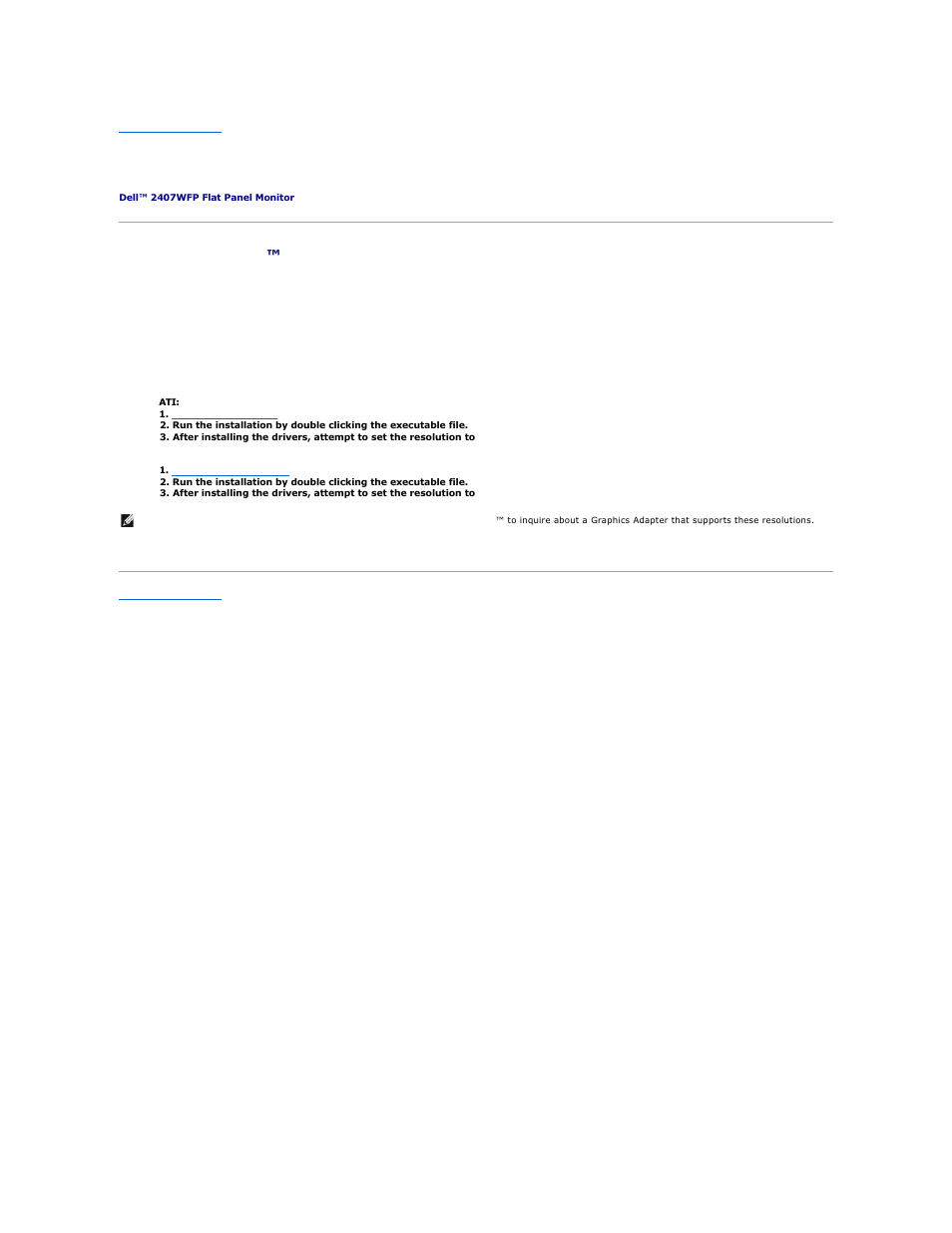 Setting up your monitor | Dell 2407WFP Monitor User Manual | Page 25 / 51