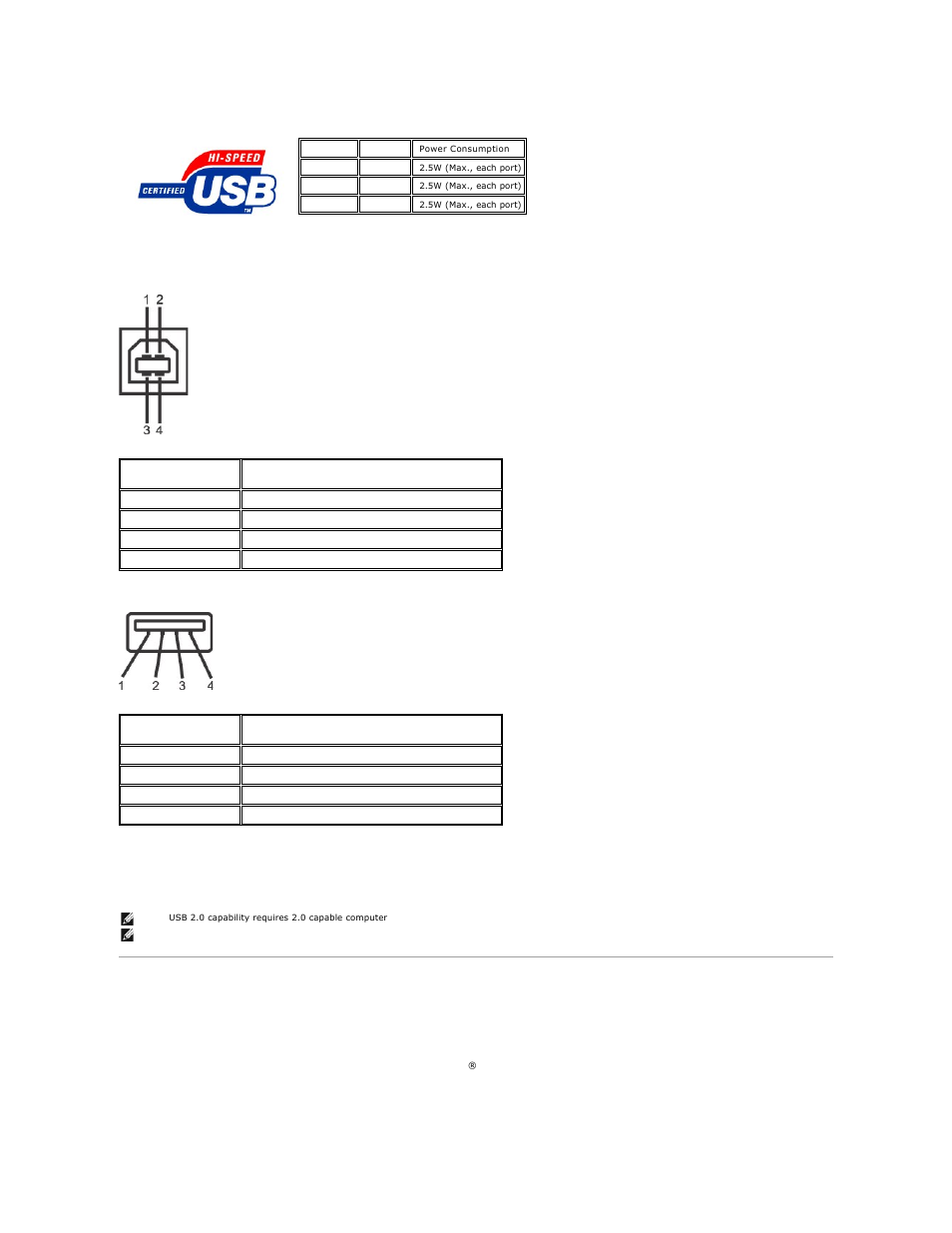 Card reader specifications | Dell 2407WFP Monitor User Manual | Page 9 / 51
