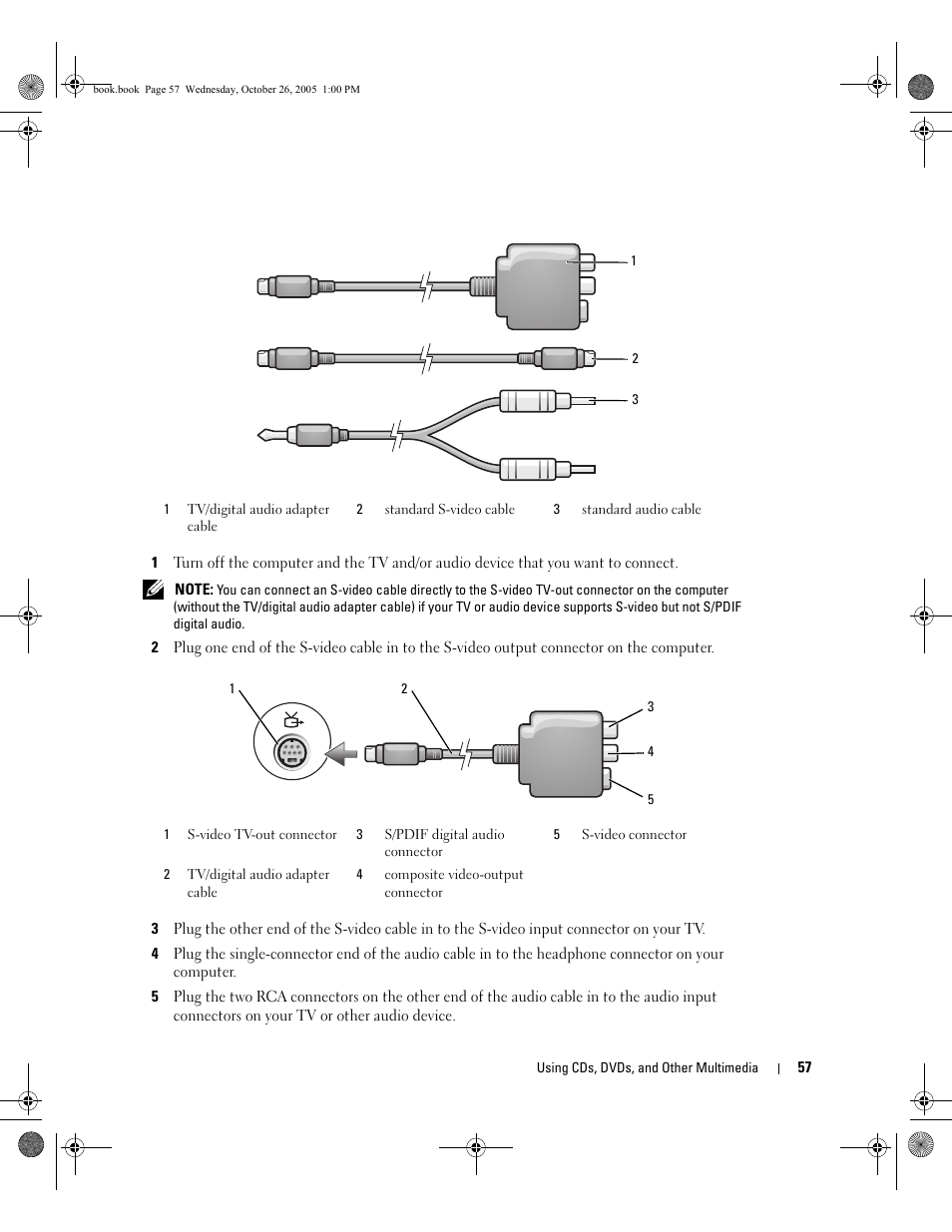 Dell XPS M140 (MXC051, Late 2005) User Manual | Page 57 / 180