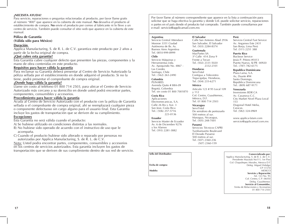Black & Decker JKC680-CL User Manual | Page 10 / 11