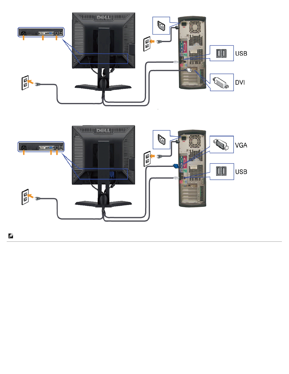 Organizing the cables | Dell 1908FP Monitor User Manual | Page 12 / 32