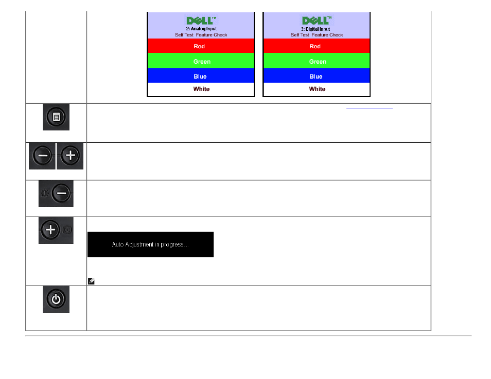 Using the on-screen display (osd) menu | Dell 1908FP Monitor User Manual | Page 16 / 32