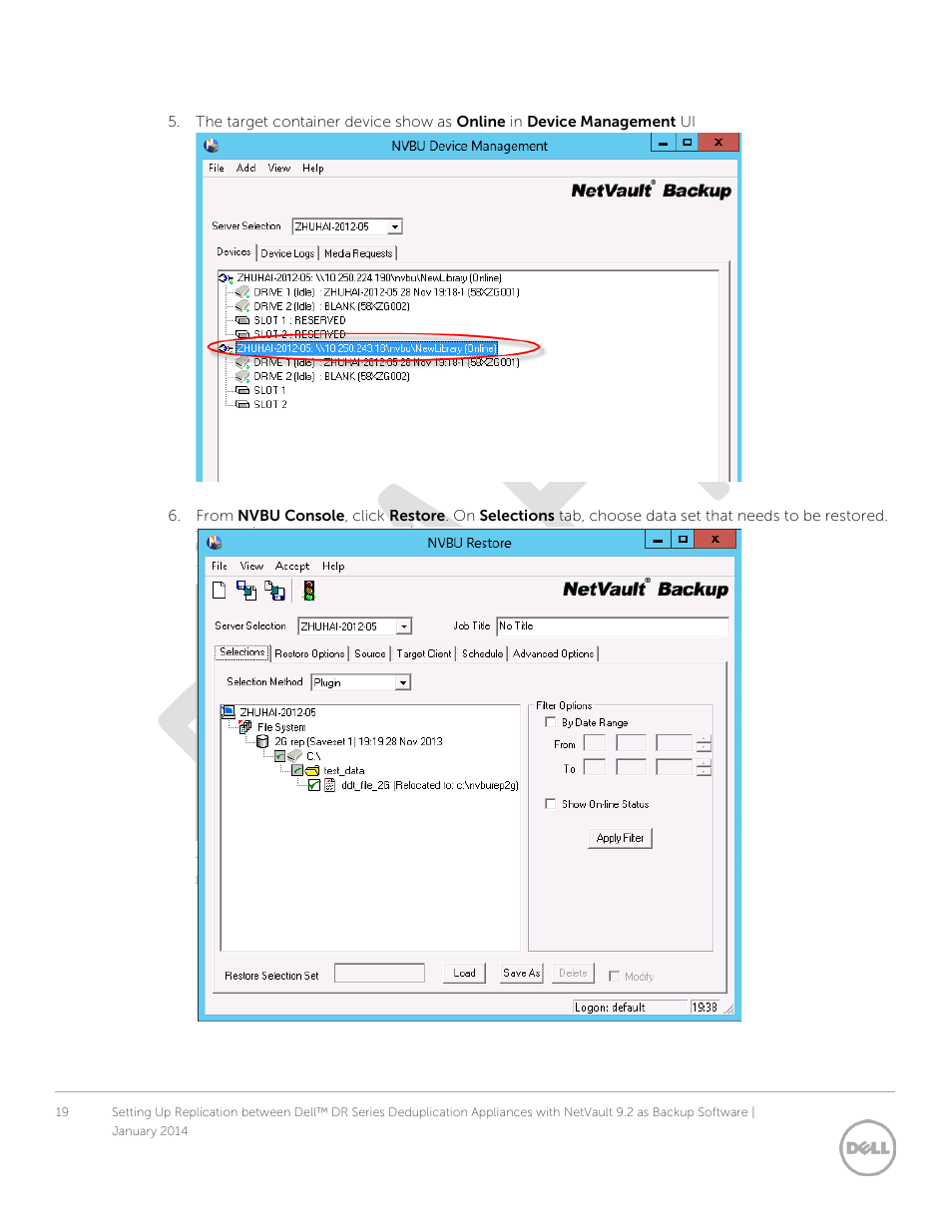 Dell DR4000 User Manual | Page 19 / 24
