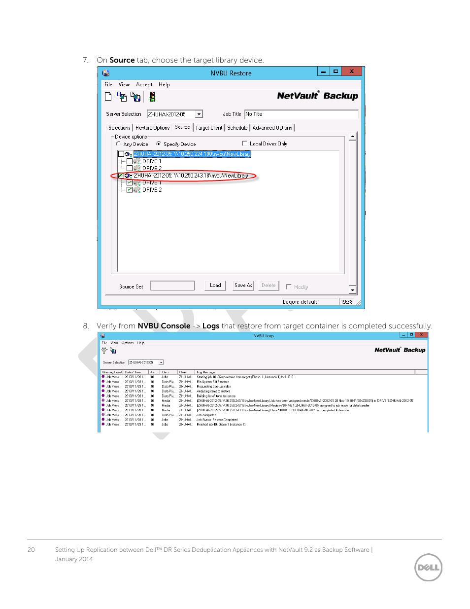 Dell DR4000 User Manual | Page 20 / 24