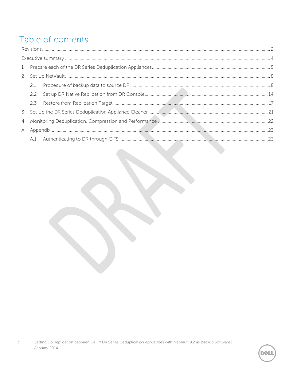 Dell DR4000 User Manual | Page 3 / 24