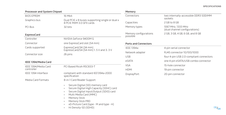 Dell Alienware M17x (Mid 2009) User Manual | Page 4 / 8