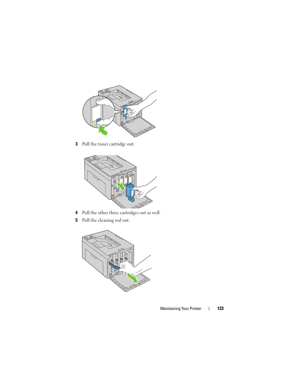 Dell 1250c Color Laser Printer User Manual | Page 125 / 174