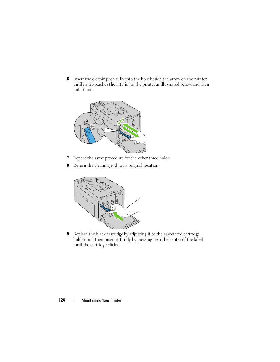 Dell 1250c Color Laser Printer User Manual | Page 126 / 174