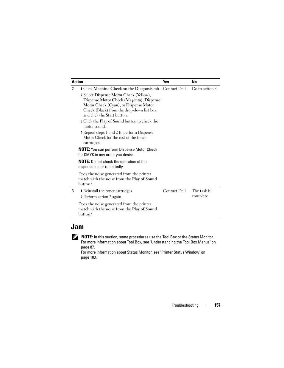 Dell 1250c Color Laser Printer User Manual | Page 159 / 174