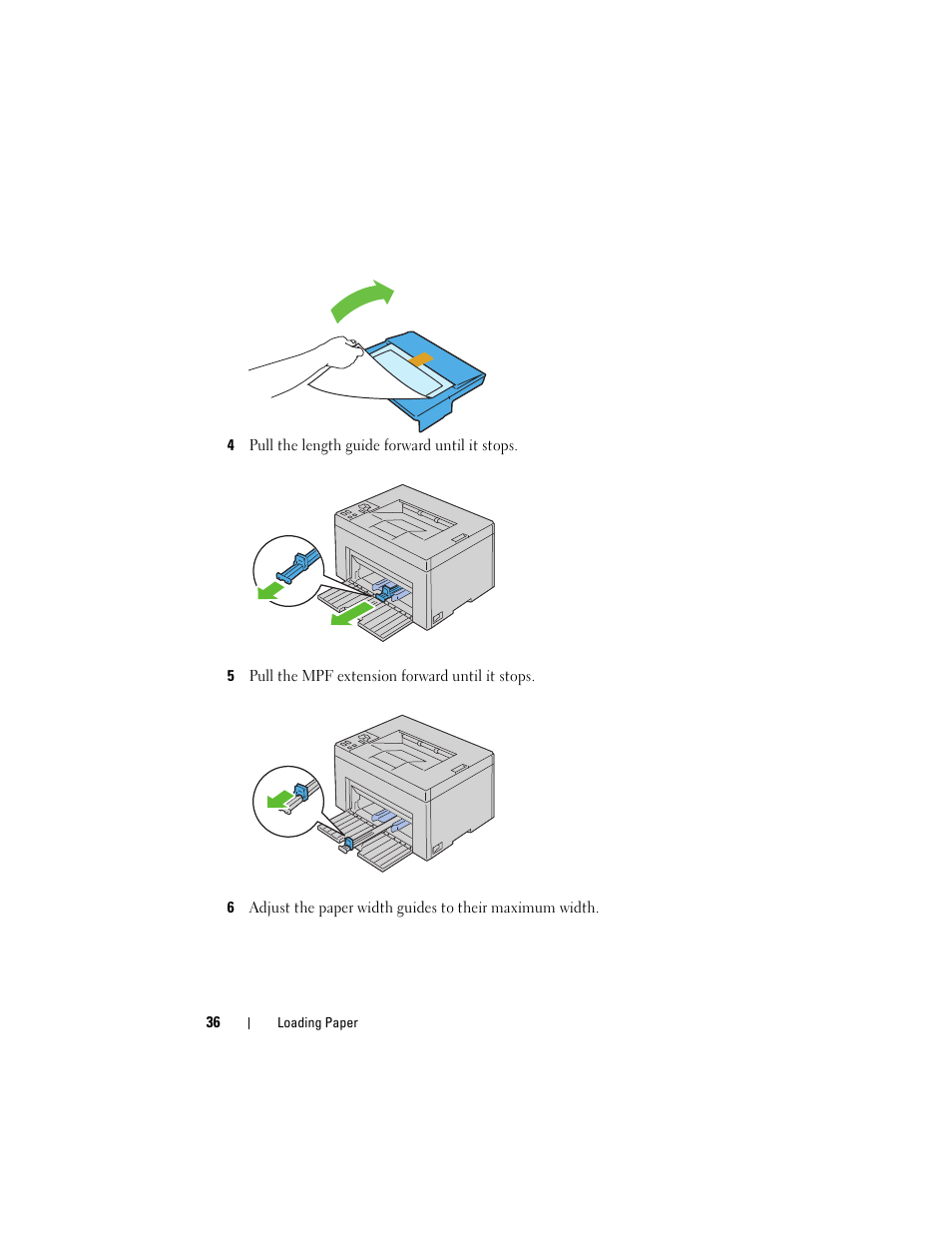 Dell 1250c Color Laser Printer User Manual | Page 38 / 174