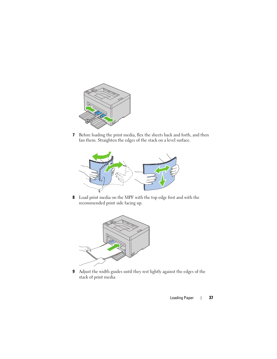 Dell 1250c Color Laser Printer User Manual | Page 39 / 174