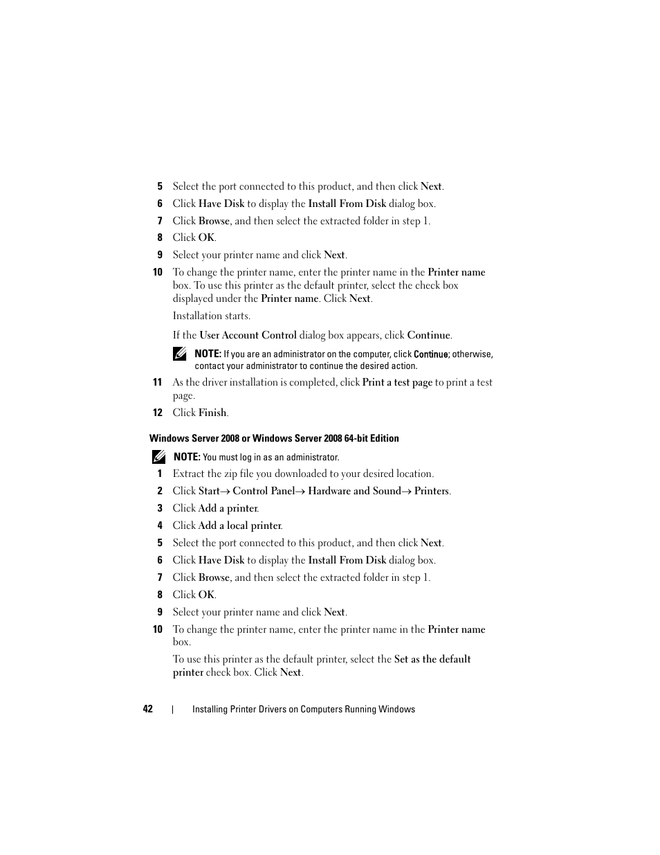 Dell 1250c Color Laser Printer User Manual | Page 44 / 174
