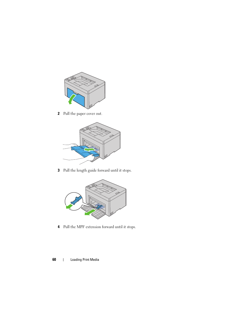 Dell 1250c Color Laser Printer User Manual | Page 62 / 174