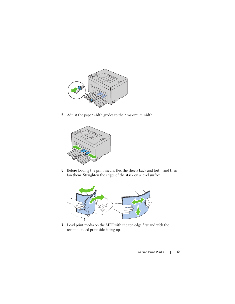 Dell 1250c Color Laser Printer User Manual | Page 63 / 174