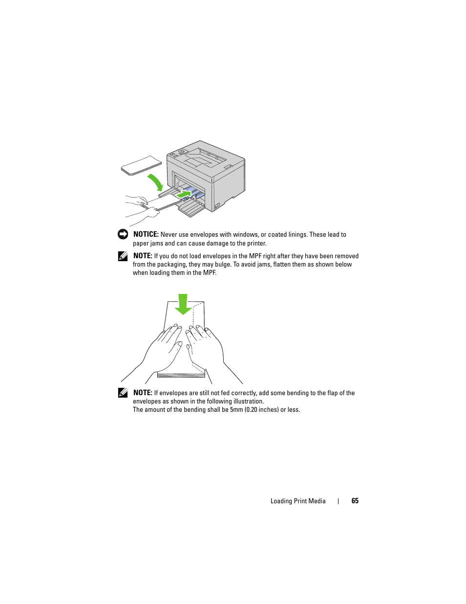 Dell 1250c Color Laser Printer User Manual | Page 67 / 174