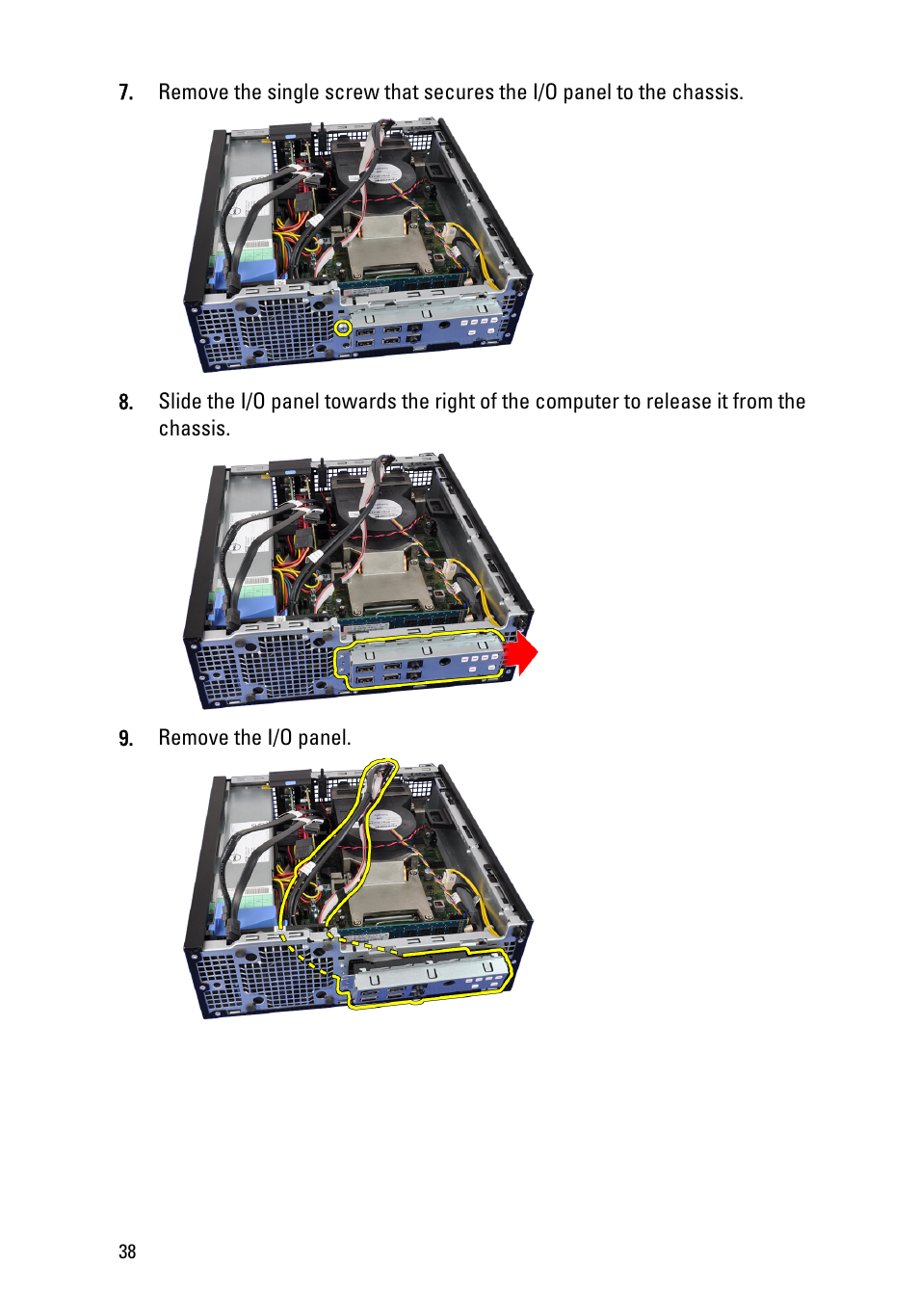 Dell OptiPlex 990 (Early 2011) User Manual | Page 38 / 99