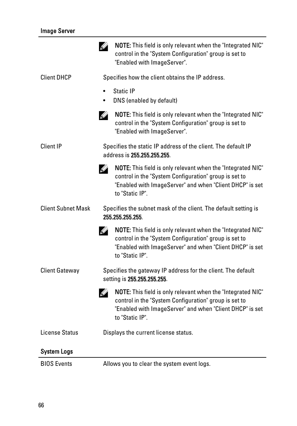 Dell OptiPlex 990 (Early 2011) User Manual | Page 66 / 99