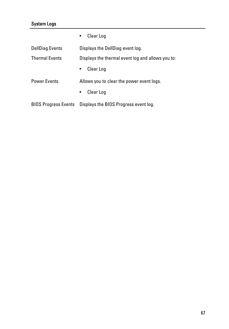Dell OptiPlex 990 (Early 2011) User Manual | Page 67 / 99