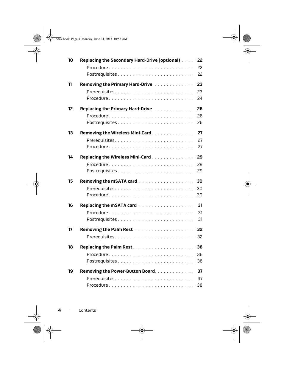 Dell Alienware 14 (Mid 2013) User Manual | Page 4 / 109