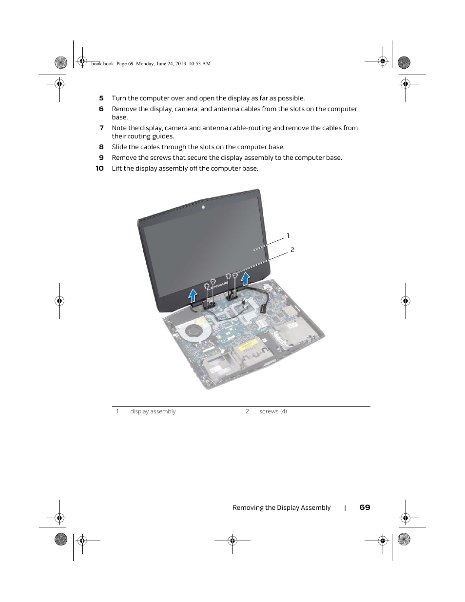 Dell Alienware 14 (Mid 2013) User Manual | Page 69 / 109