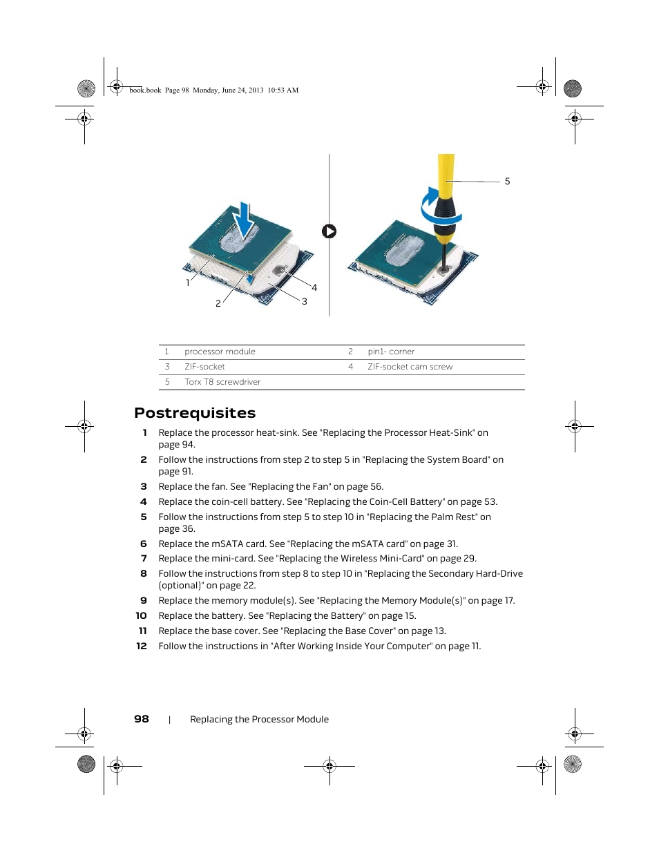 Postrequisites | Dell Alienware 14 (Mid 2013) User Manual | Page 98 / 109