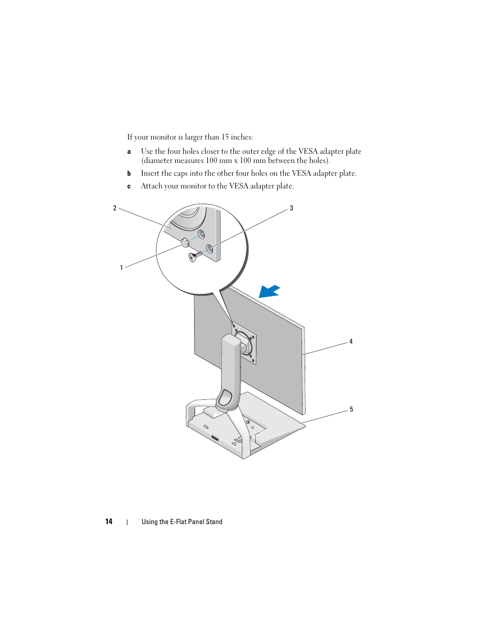 Dell E-Flat Panel Stand User Manual | Page 14 / 22