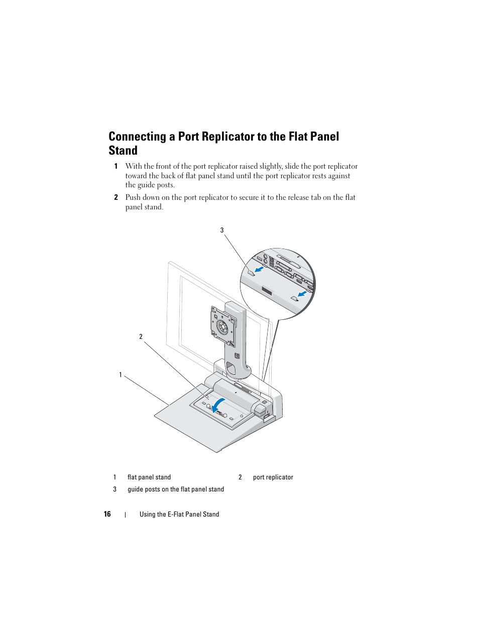 Dell E-Flat Panel Stand User Manual | Page 16 / 22