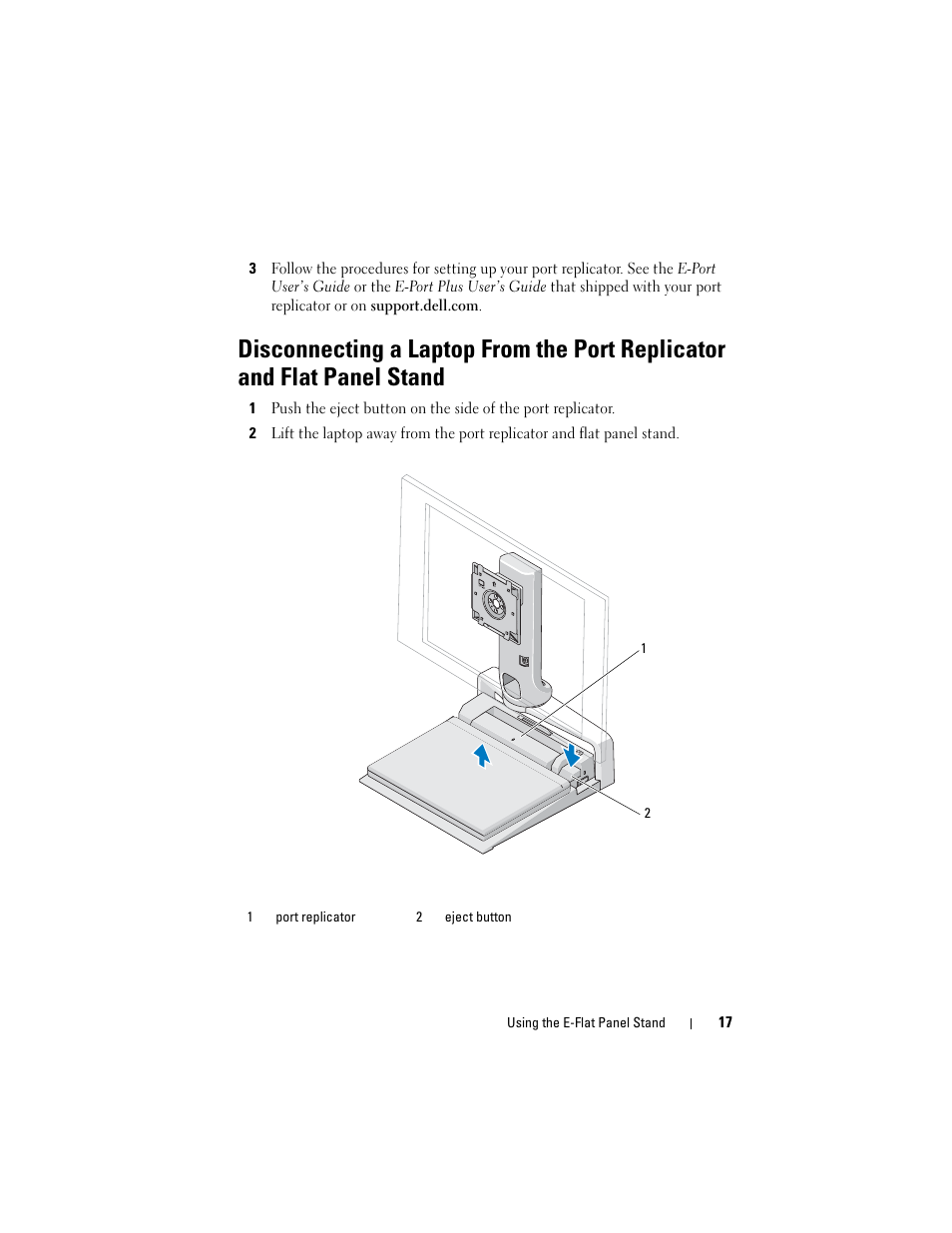 Dell E-Flat Panel Stand User Manual | Page 17 / 22