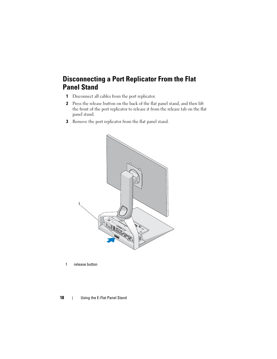 Dell E-Flat Panel Stand User Manual | Page 18 / 22