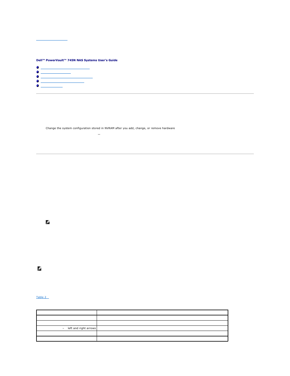 Using the system setup program, Entering the system setup program, Responding to error messages | Dell PowerVault 745N User Manual | Page 21 / 28