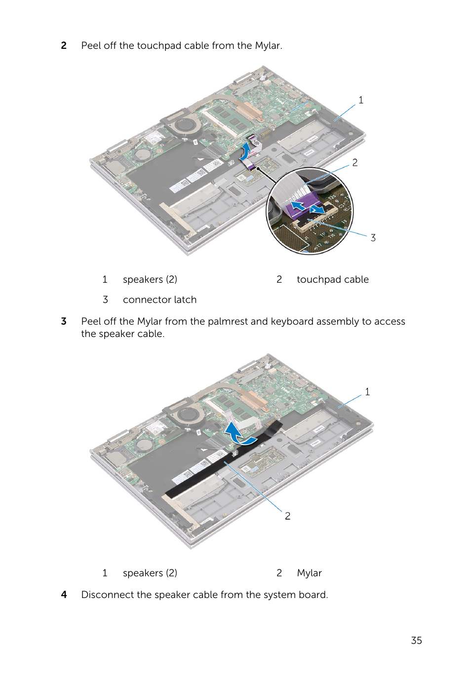 Dell Inspiron 11 3148 User Manual | Page 35 / 82