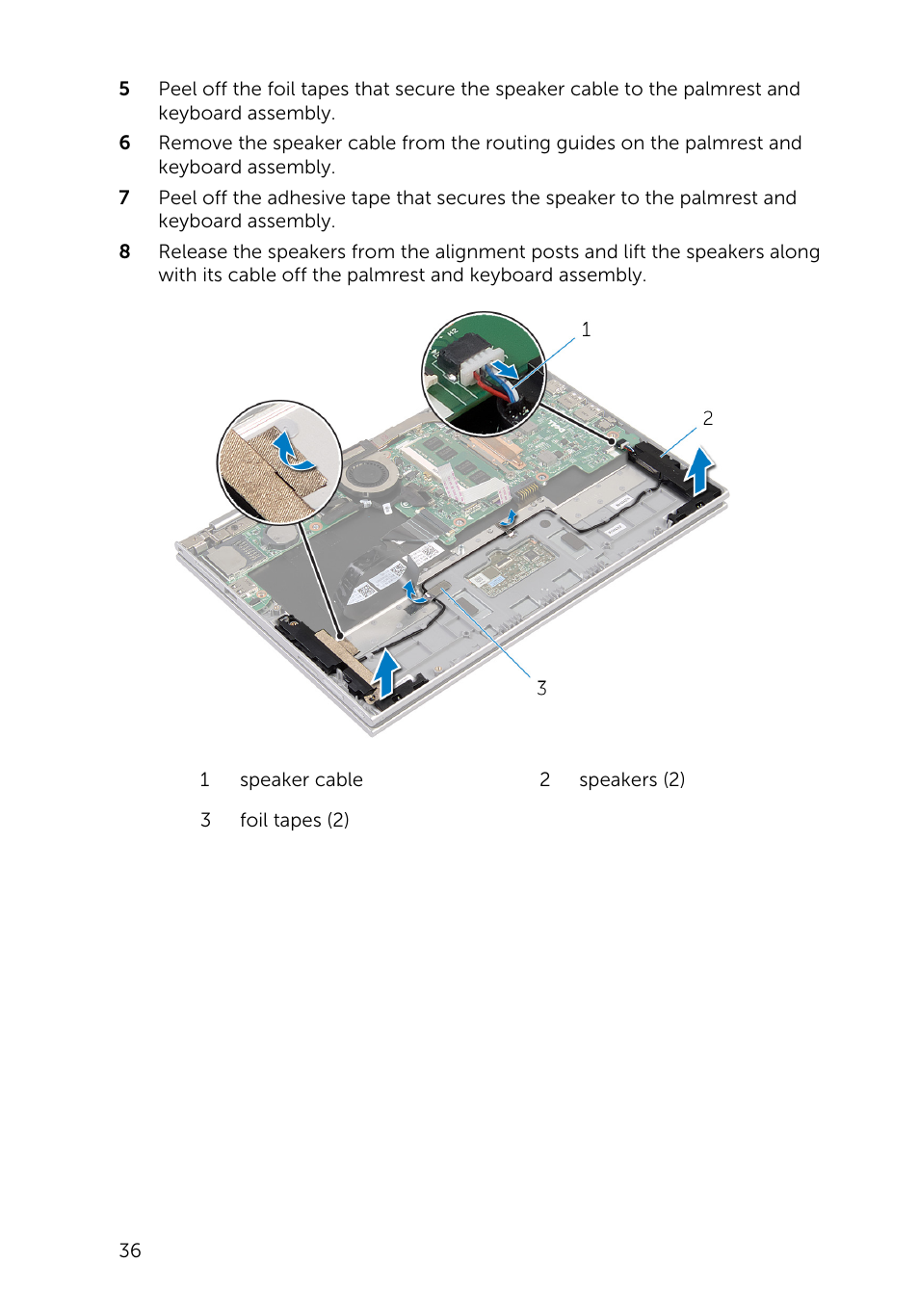Dell Inspiron 11 3148 User Manual | Page 36 / 82