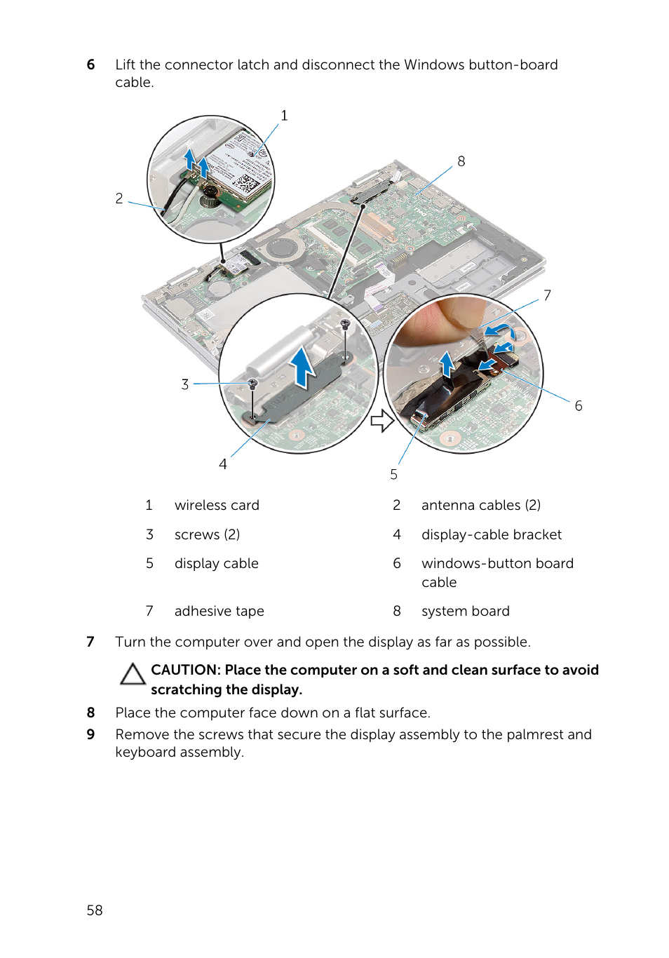 Dell Inspiron 11 3148 User Manual | Page 58 / 82