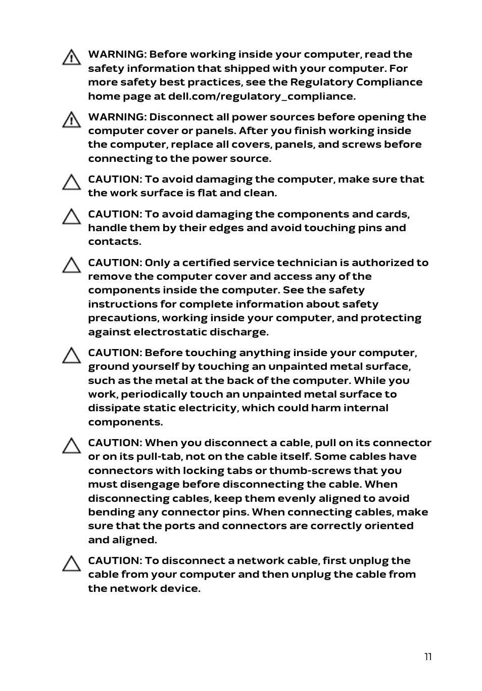 Dell Alienware Area 51 R2 (Late 2014) User Manual | Page 11 / 133