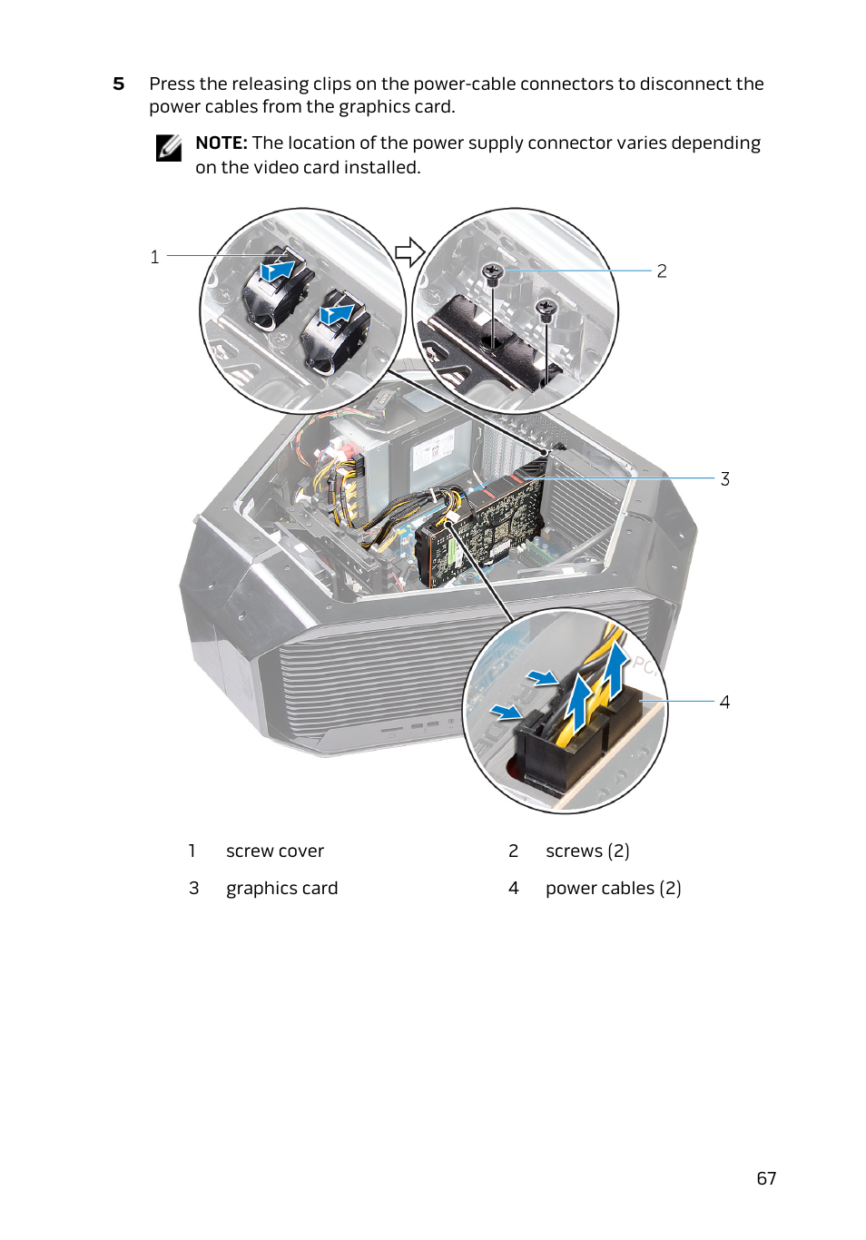 Dell Alienware Area 51 R2 (Late 2014) User Manual | Page 67 / 133