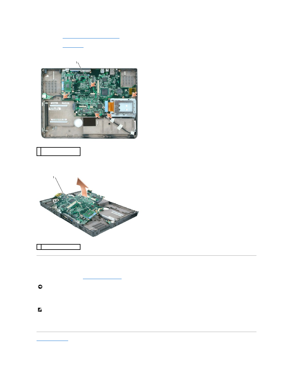 Replacing the system board | Dell Inspiron 9200 User Manual | Page 11 / 55