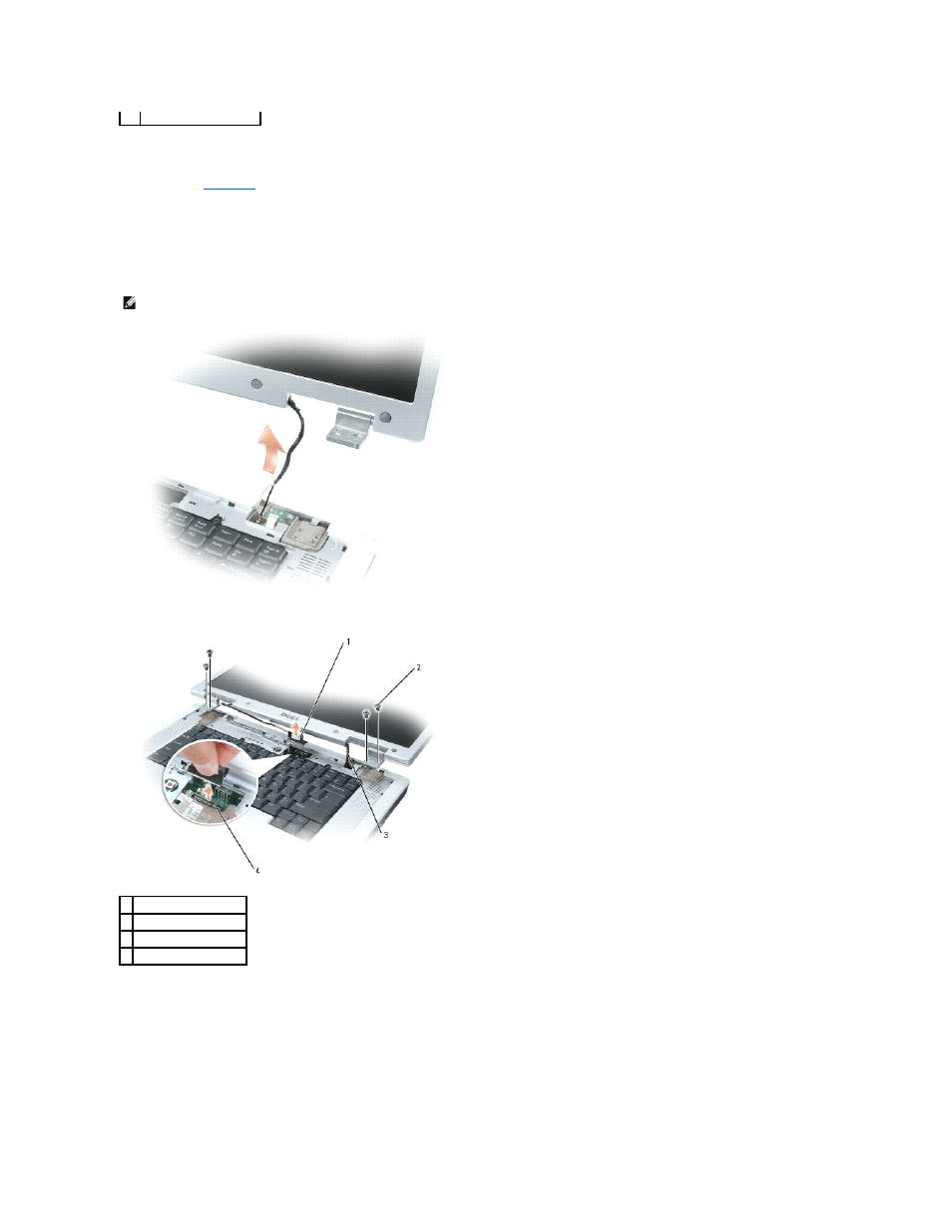 Replacing the display assembly | Dell Inspiron 9200 User Manual | Page 48 / 55